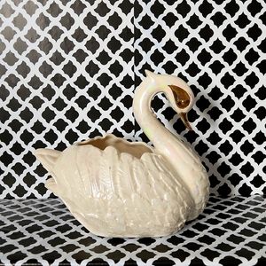 Vintage swan figurine